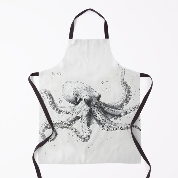 Item preview, Realistic Octopus pencil drawing designed and sold by Pencil-Art.