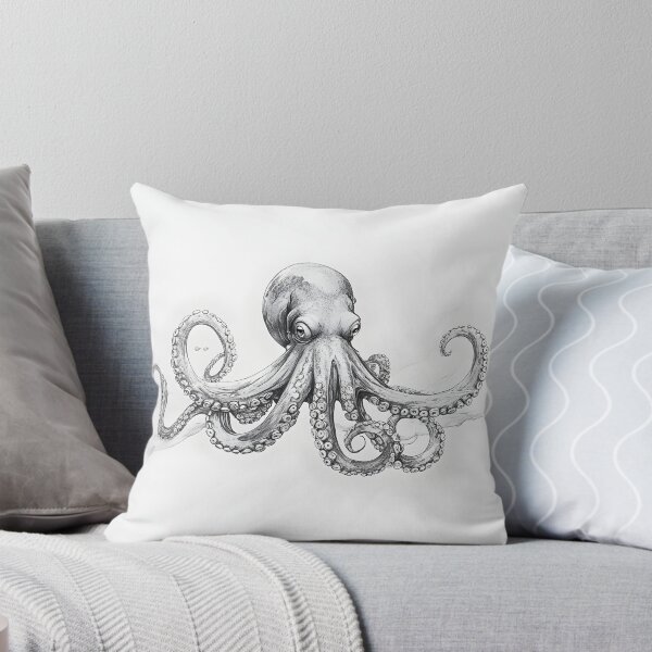 Item preview, Realistic Octopus pencil drawing designed and sold by Pencil-Art.
