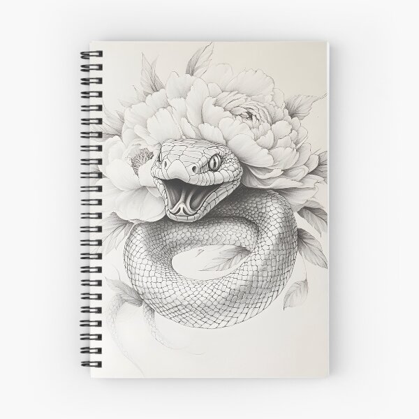 Item preview, Realistic Snake drawing designed and sold by Pencil-Art.