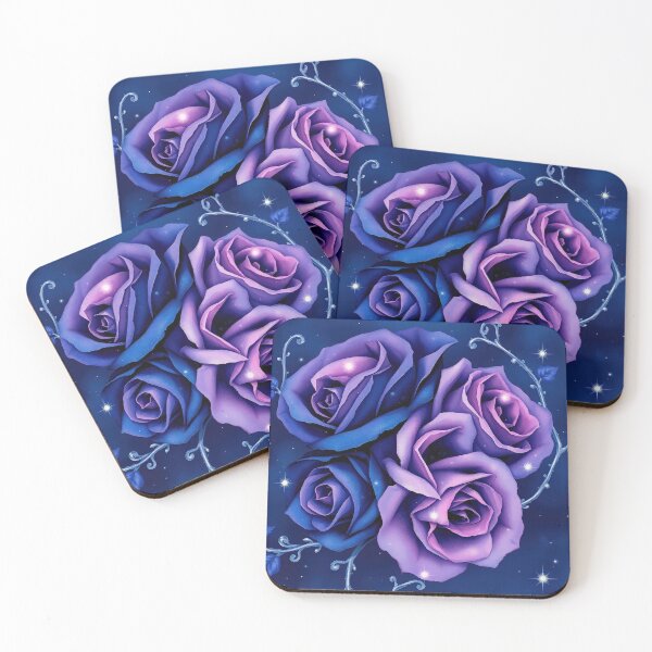 Item preview, Midnight Enchantment: Celestial Roses designed and sold by DollyWonderland.