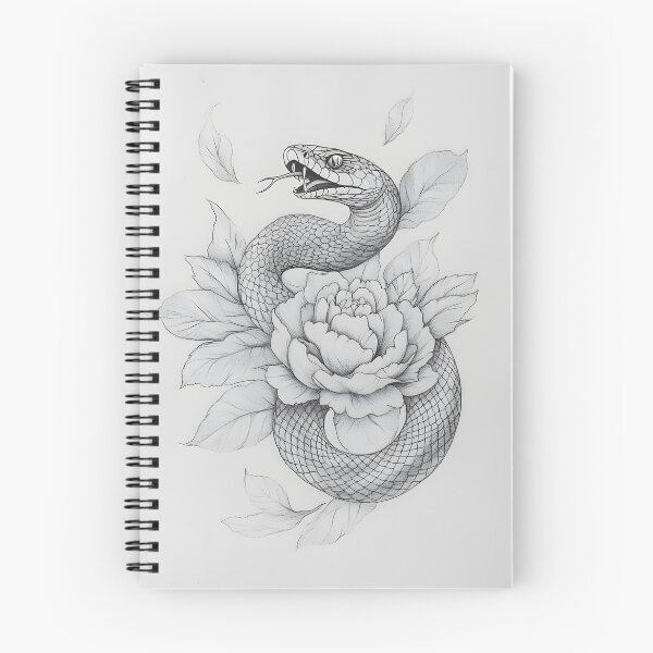 Item preview, Realistic Snake drawing designed and sold by Pencil-Art.