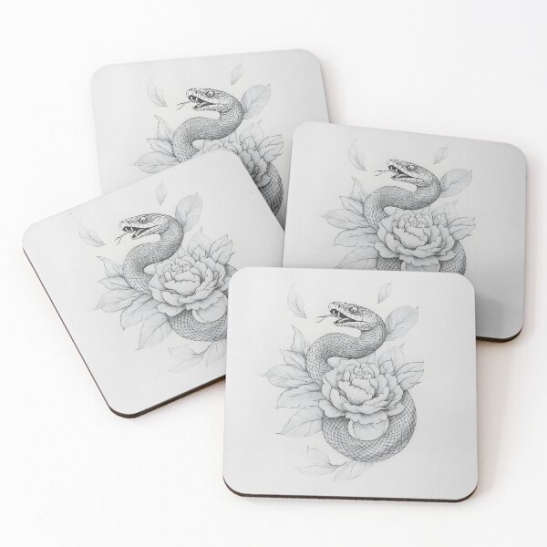 Item preview, Realistic Snake drawing designed and sold by Pencil-Art.