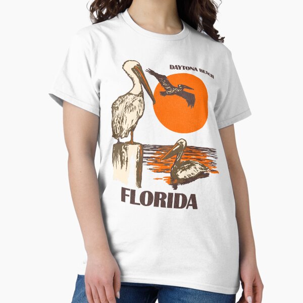 Aperçu de l'œuvre Souvenir touristique vintage de Daytona Beach en Floride, style années 70/80 créée et vendue par acquiesce13.