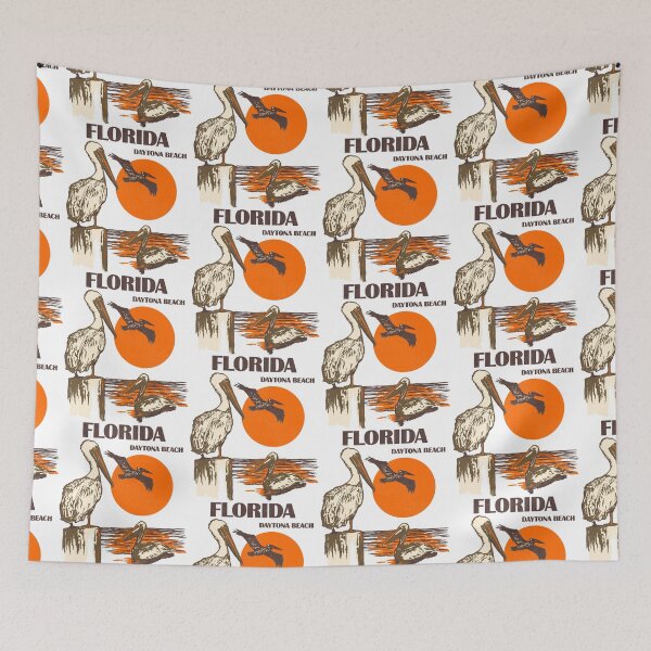 Item preview, Vintage Daytona Beach Florida 70s/80s Style Tourist Souvenir designed and sold by acquiesce13.