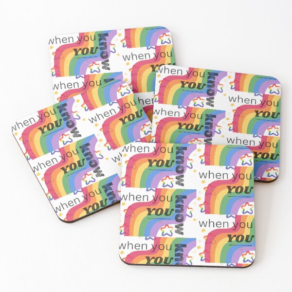 Item preview, LGBTQ Gay Pride When You Know You Know Rainbow designed and sold by A R T E P A R K.