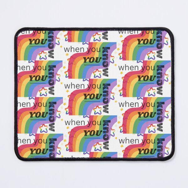 Item preview, LGBTQ Gay Pride When You Know You Know Rainbow designed and sold by A R T E P A R K.