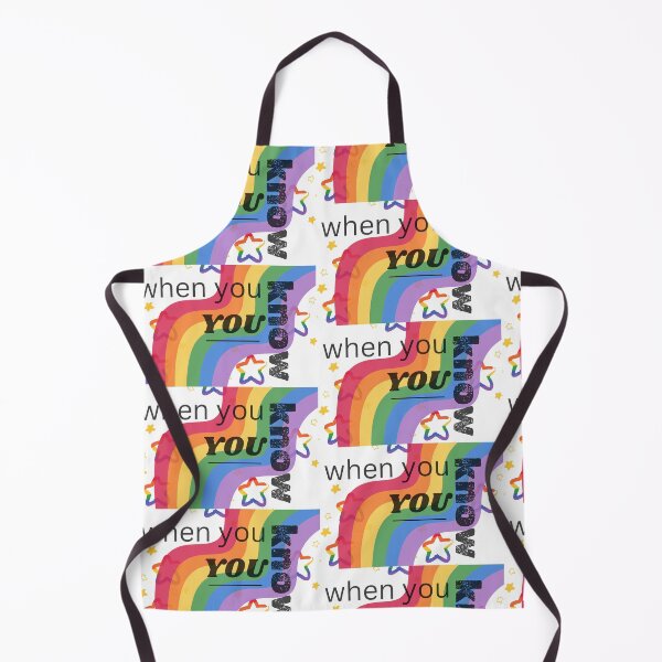 Item preview, LGBTQ Gay Pride When You Know You Know Rainbow designed and sold by A R T E P A R K.