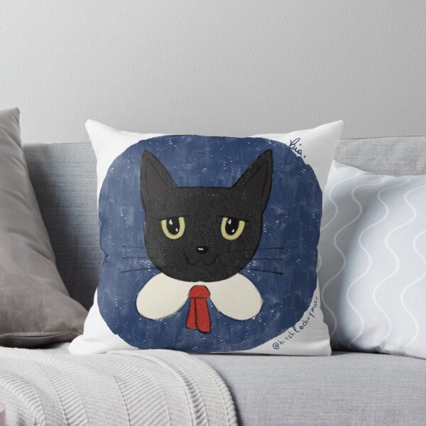Item preview, Raven the Worried Cat designed and sold by Birch-L.