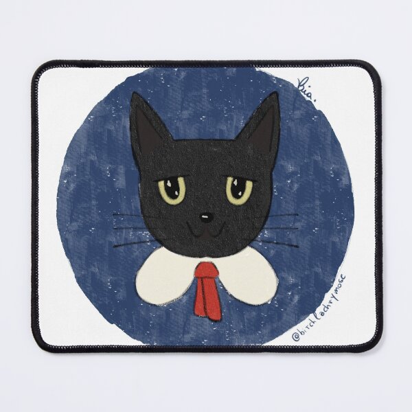 Item preview, Raven the Worried Cat designed and sold by Birch-L.
