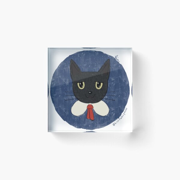 Item preview, Raven the Worried Cat designed and sold by Birch-L.