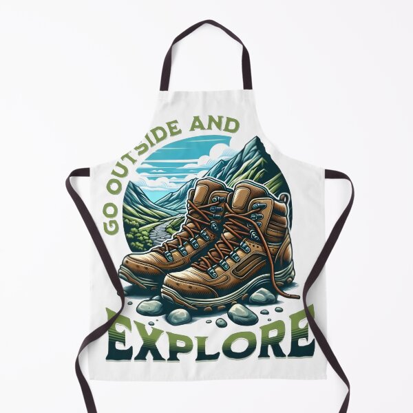 Item preview, Go outside and explore, cool hiking designed and sold by Merchattack.
