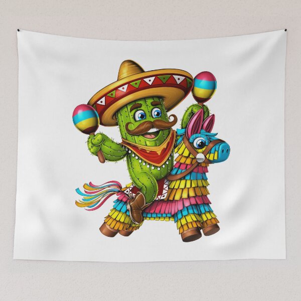 Item preview, Mexican Cactus Riding Pinata designed and sold by underheaven.