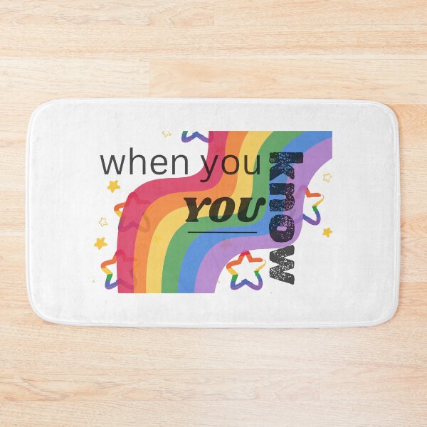 Item preview, LGBTQ Gay Pride When You Know You Know Rainbow designed and sold by A R T E P A R K.