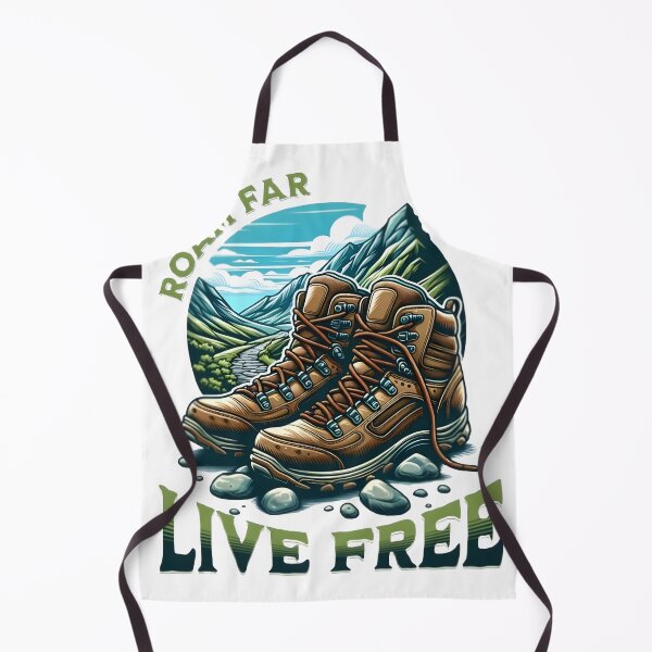 Item preview, Roam far, live free, cool hiking designed and sold by Merchattack.