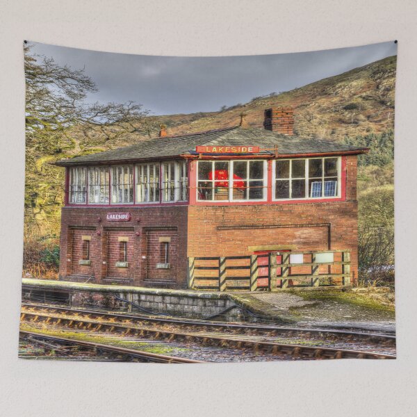 Item preview, Lakeside Station Newby Bridge England  designed and sold by Londonimages.
