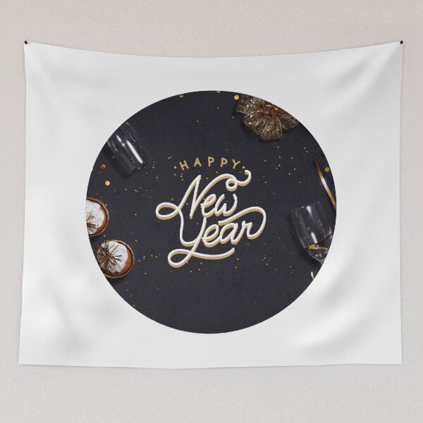 Item preview, Happy New Year 2024 designed and sold by Dezien.