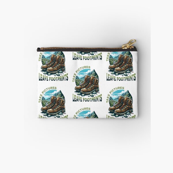 Item preview, Take pictures, leave footprints, cool hiking designed and sold by Merchattack.