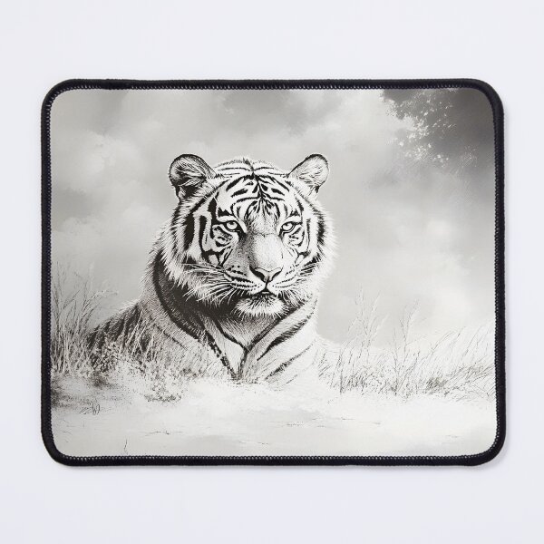 Item preview, Realistic Tiger pencil drawing designed and sold by Pencil-Art.