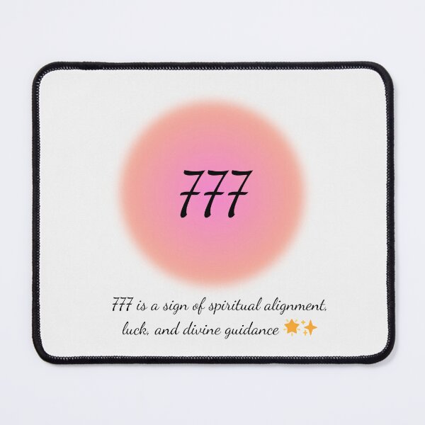 Item preview, 777 Angel Number Spiritual Alignment Aesthetic Design designed and sold by TropicalTrails.