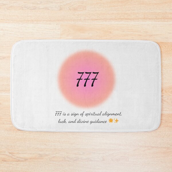 Item preview, 777 Angel Number Spiritual Alignment Aesthetic Design designed and sold by TropicalTrails.