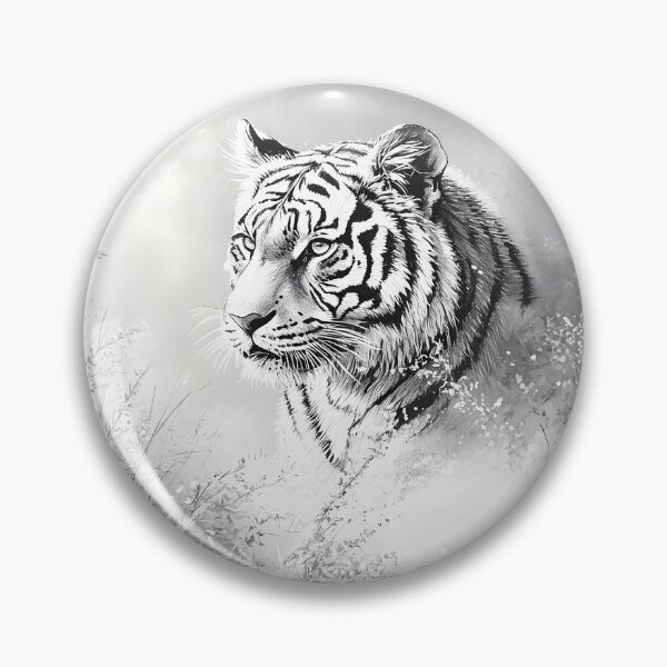 Item preview, Realistic Tiger pencil drawing designed and sold by Pencil-Art.