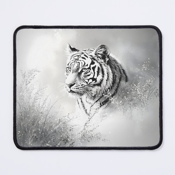 Item preview, Realistic Tiger pencil drawing designed and sold by Pencil-Art.