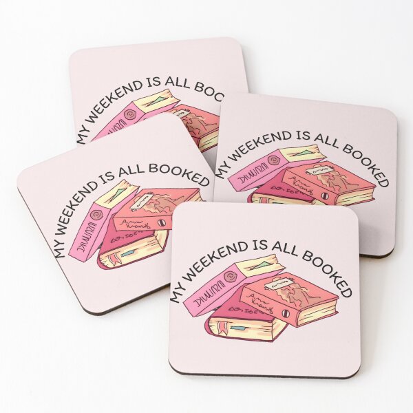 Item preview, my weekend is all booked  designed and sold by Shiningsticker8.