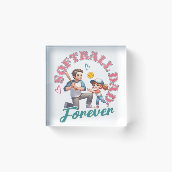 Item preview, Softball Dad Forever designed and sold by Double7Designs.