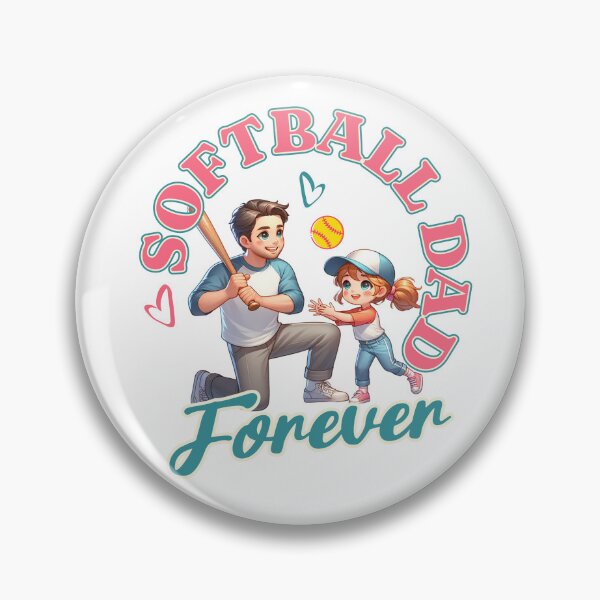Item preview, Softball Dad Forever designed and sold by Double7Designs.
