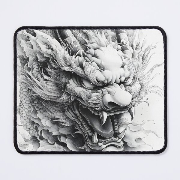 Item preview, Realistic Chinese Dragon pencil drawing designed and sold by Pencil-Art.