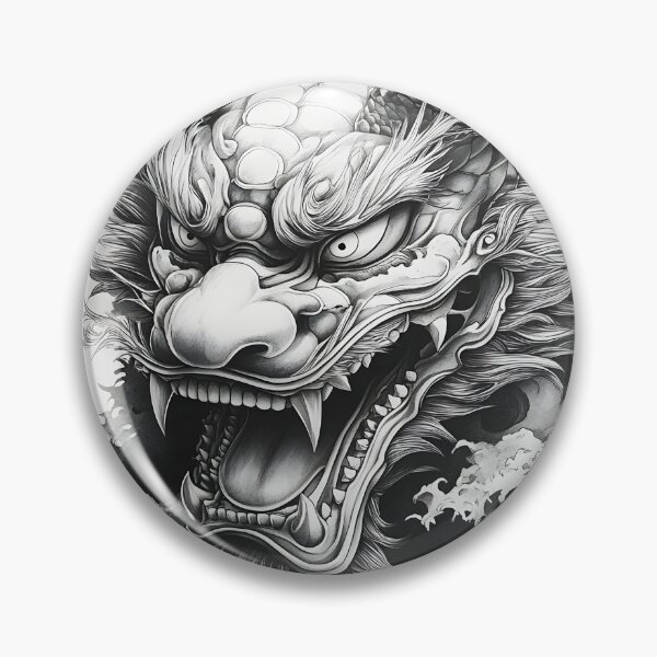 Item preview, Realistic Chinese Dragon pencil drawing designed and sold by Pencil-Art.