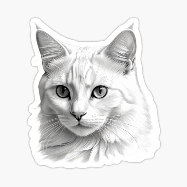 Artikel-Vorschau von Elegante Katzenskizze, designt und verkauft von pandainkydreams.