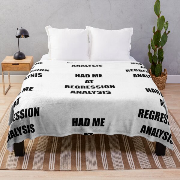 Item preview, Had me at regression analysis, funny data driven quote designed and sold by Merchattack.