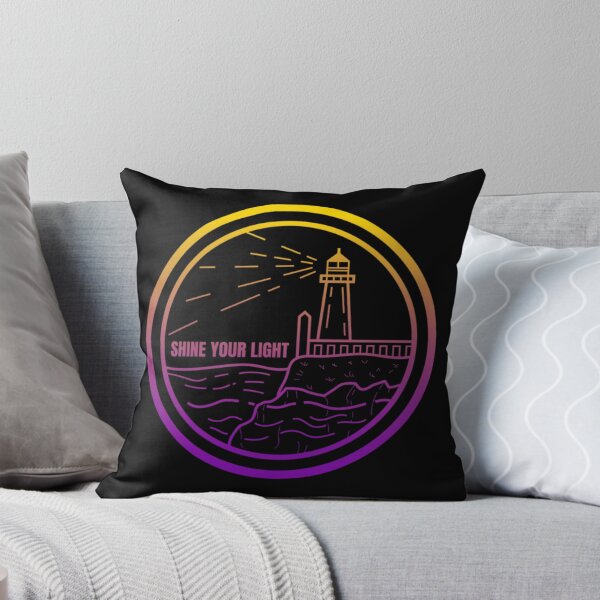 Item preview, Lighthouse, shine your light graphic, Intersex pride flag graphic, Coastal, Lighthouse, Beach Waves, Vacation, Adventure, pride graphic, LGBTQ Graphic, designed and sold by PrideBeProud.