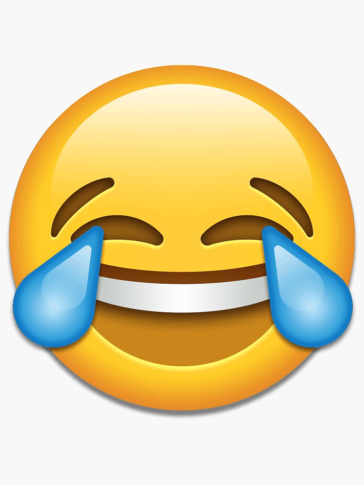 "Smiley emojy mdr" Sticker by Bucth | Redbubble