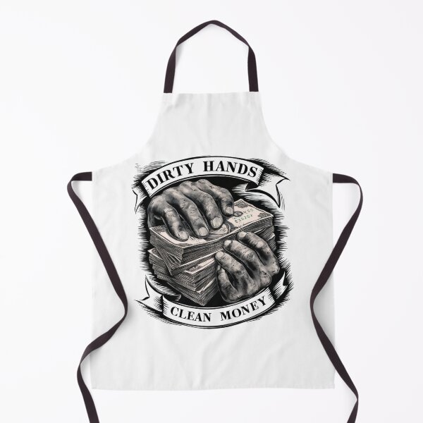 Item preview, Vintage “Dirty Hands, Clean Money” Tattoo Art designed and sold by The People’s Punchline.