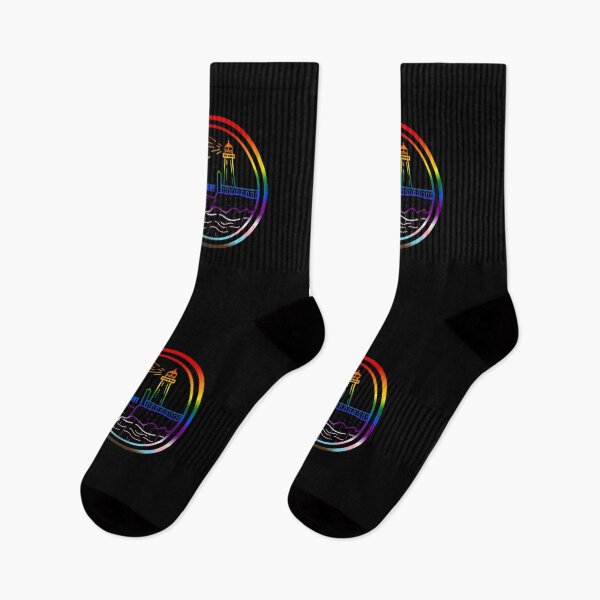 Item preview, Lighthouse, shine your light graphic, Progress pride flag graphic, Coastal, Lighthouse, Beach Waves, Vacation, Adventure, pride graphic, LGBTQ Graphic,  designed and sold by PrideBeProud.