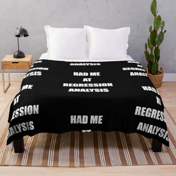 Item preview, Had me at regression analysis, funny data driven quote designed and sold by Merchattack.