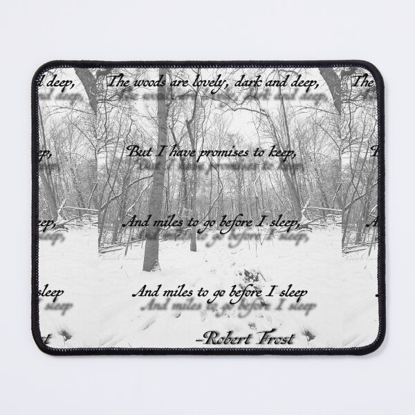 Item preview, Robert Frost winter trees designed and sold by AuntieSugarCo.