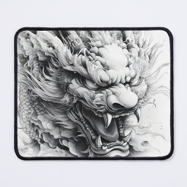 Item preview, Realistic Chinese Dragon pencil drawing designed and sold by Pencil-Art.
