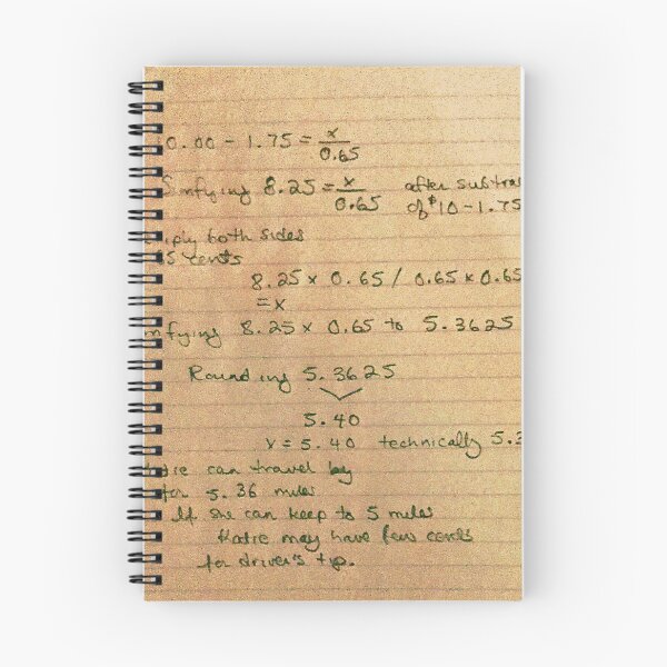 Item preview, Katie’s Taxi Calculation designed and sold by South Bay Storyteller .