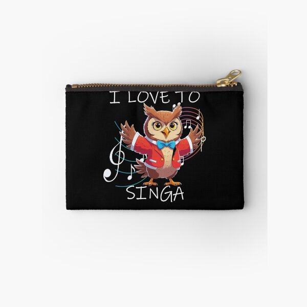 Item preview, Owl Jolson Cartoon - I Love to Singa designed and sold by DesginsDone.