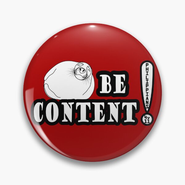 Item preview, Be Content  designed and sold by TOHHOTDesigns.
