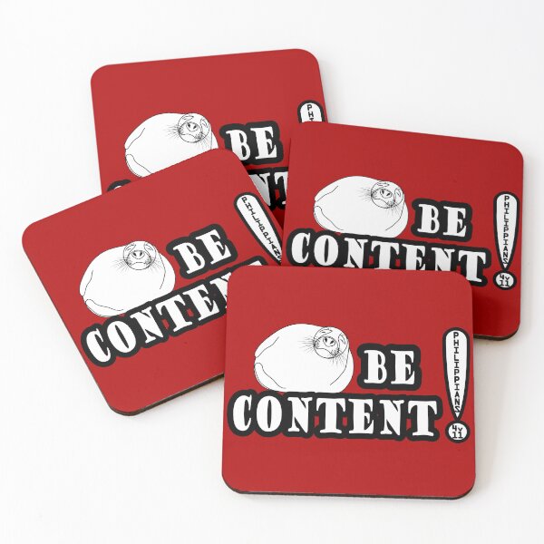 Item preview, Be Content  designed and sold by TOHHOTDesigns.