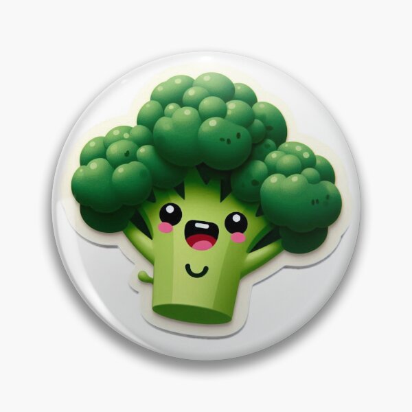 Item preview, Shouting Broccoli Sticker  designed and sold by Main Street and Joy.