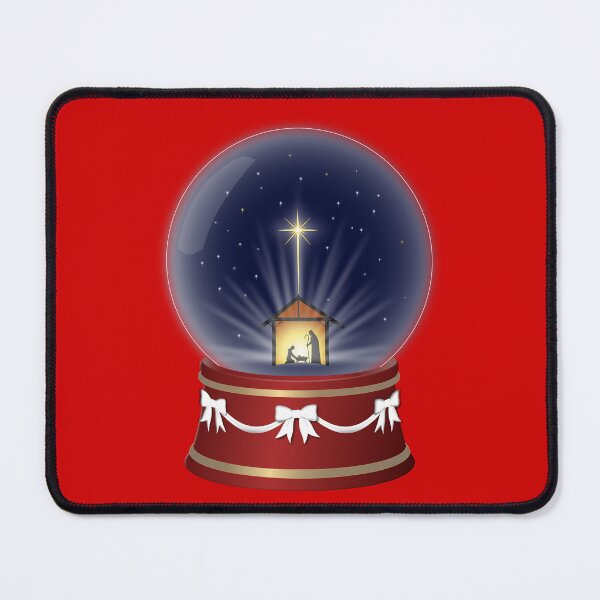 Item preview, Snow Globe Nativity Scene designed and sold by TOHHOTDesigns.