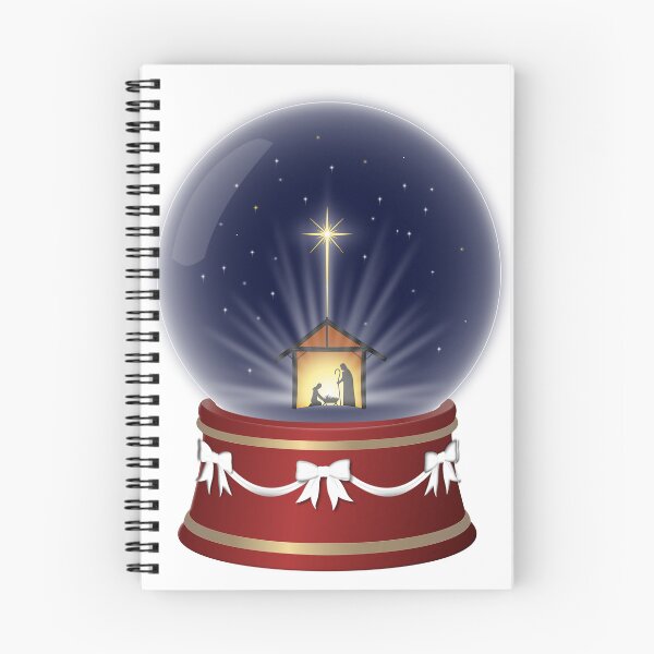 Item preview, Snow Globe Nativity Scene designed and sold by TOHHOTDesigns.