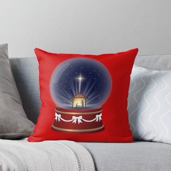 Item preview, Snow Globe Nativity Scene designed and sold by TOHHOTDesigns.