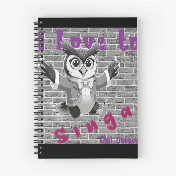 Item preview, Owl Jolson: I Love to Singa designed and sold by DesginsDone.