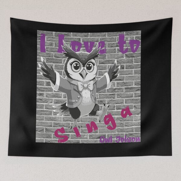 Item preview, Owl Jolson: I Love to Singa designed and sold by DesginsDone.